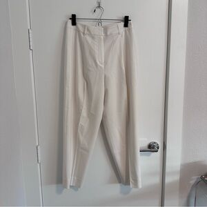 Theory Cream Trousers